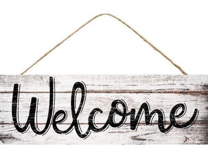 15.5”x5.5” Welcome Sign