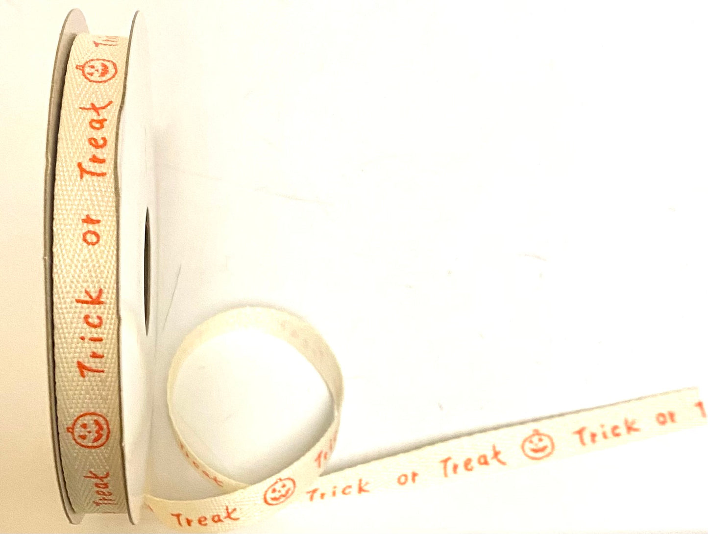 Unwired Trick or Treat Thin Stripe Halloween Ribbon-3.8”x 10 Yards