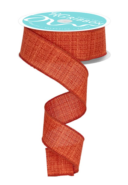 Wired Brick Cross Check Ribbon- 1.5”x10 Yards