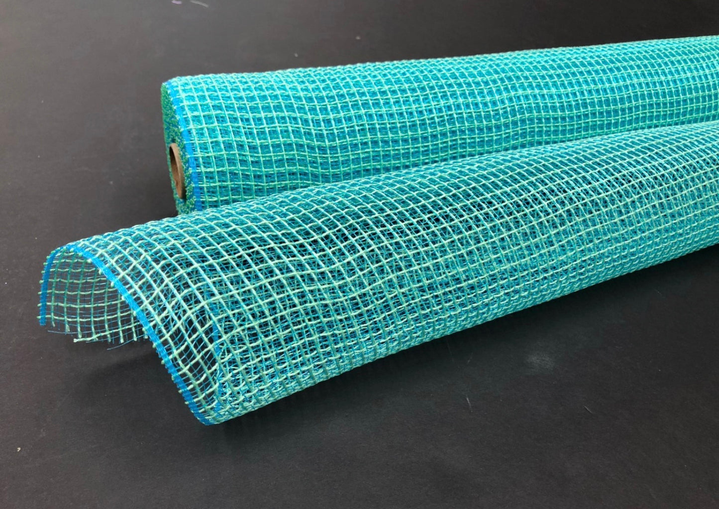 10”x10 Yards - Blue Green Fabric Mesh