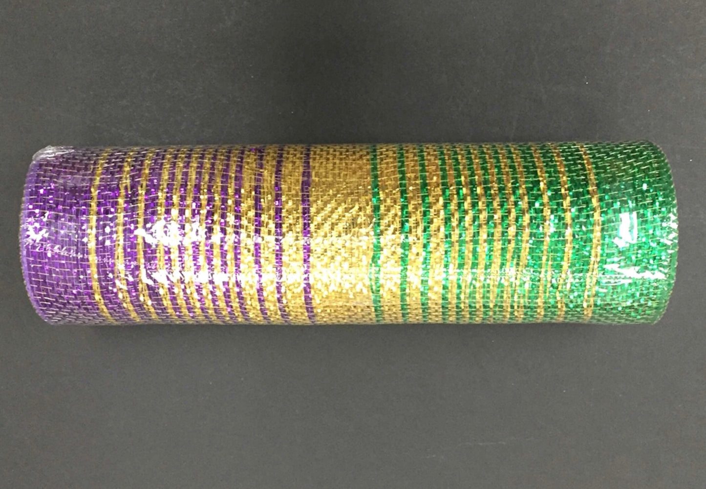 10”x10 Yards - Mardi Gras Ombré Mesh