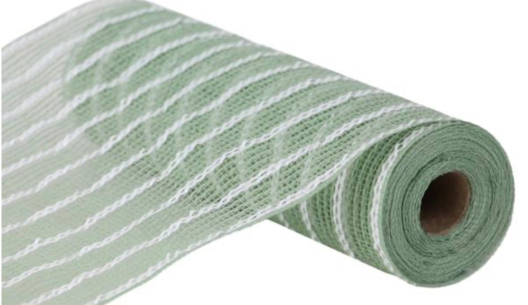 10.25”x10" Yards Faux Jute Mesh