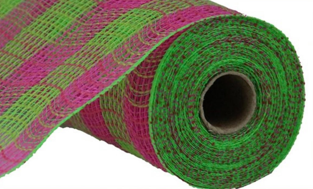 10.25” x 10 Yards Check Fabric Mesh