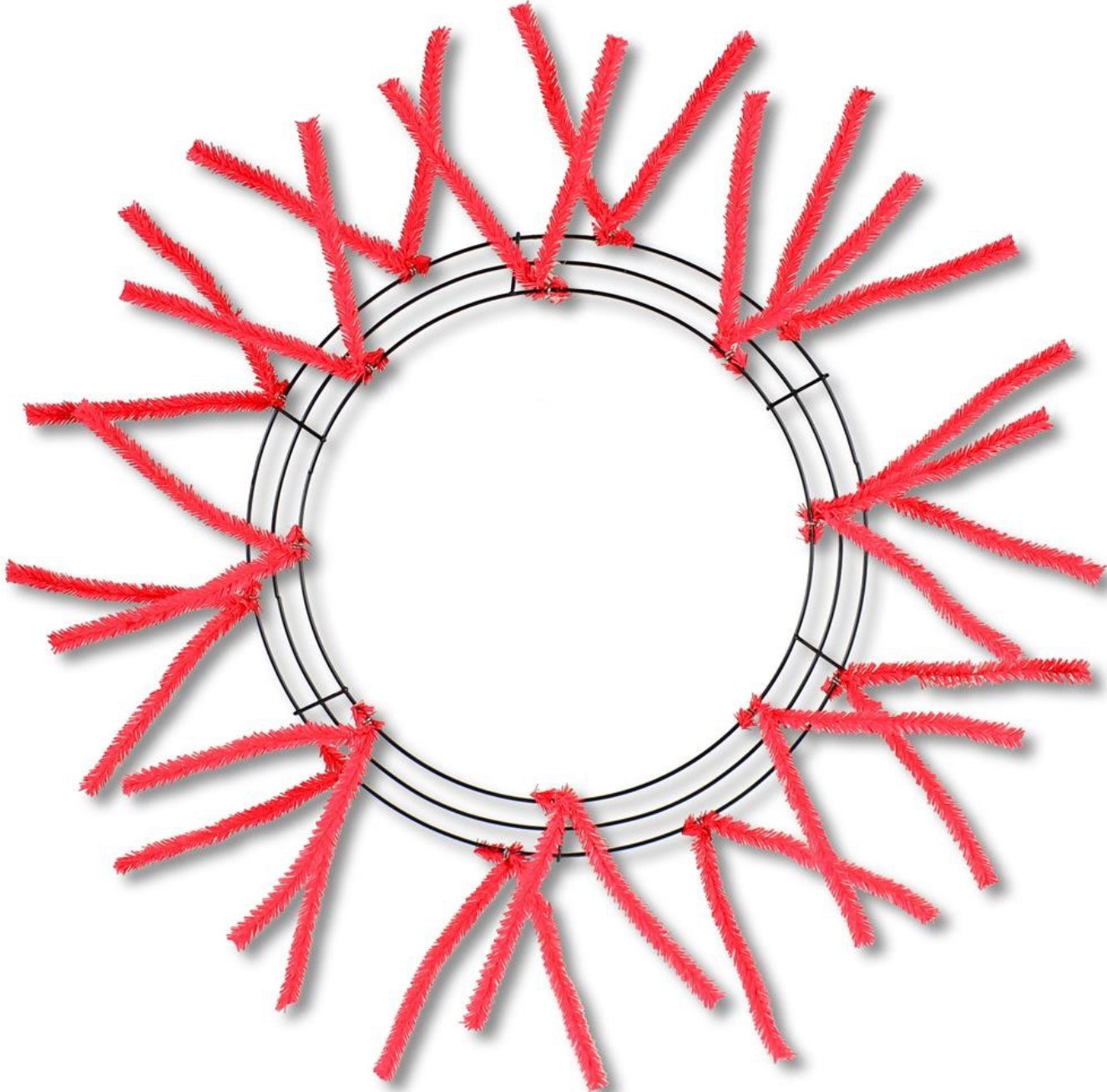 15” Red Pencil Ties Work Ring