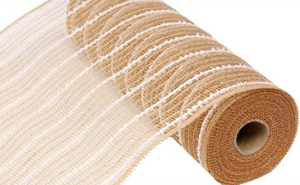 10.25” x 10 Yards Drift Poly Jute Mesh