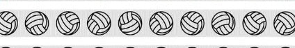 Unwired Volleyball Ribbon-7/8”x25 Yards