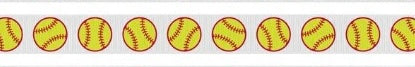 Unwired Softball Ribbon-7/8”x25 Yards