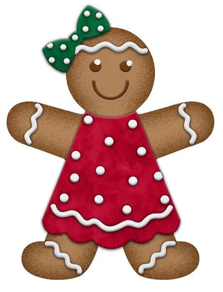 13”x10” Metal Embossed Gingerbread Girl Wreath Sign