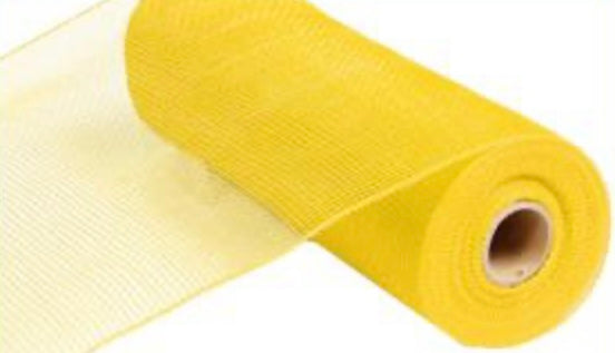 10 inch x 10 Yards Yellow Mesh