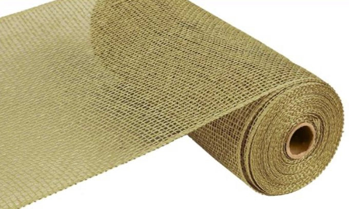 10”x10yd Sea Moss Burlap Mesh