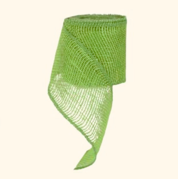 4”x10 Yards Black Burlap Garland Jute Net