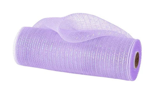 Iridescent Pastel Lavender Foil Mesh- 10”x10 Yards