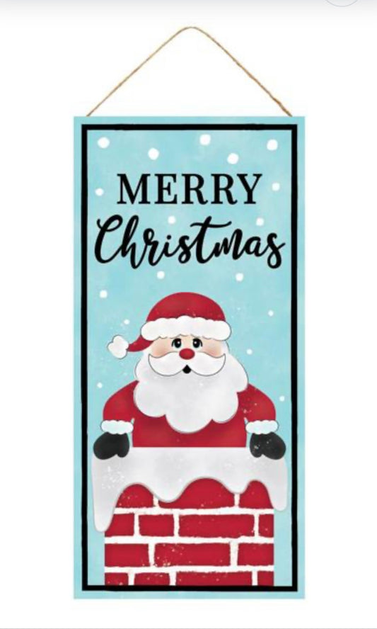 12.5"x6" Merry Christmas Sign