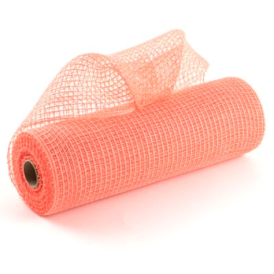 10 Inch x 10 Yards Coral Fabric Mesh