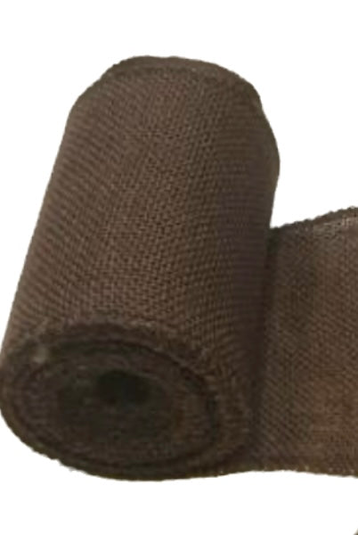 6”x10 Yards Brown Burlap Garland Jute Net