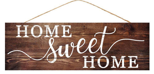 15”x5” Home Sweet Home Wreath Sign