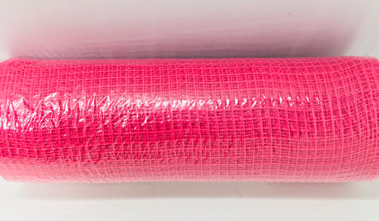 10”x10 Yards - Fuschia Pink Fabric Mesh