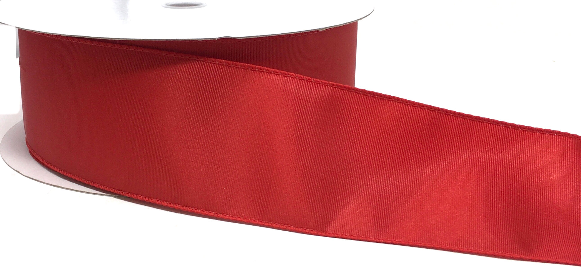 2.5 Satin Red, White & Blue Stripe Ribbon (50 Yards)