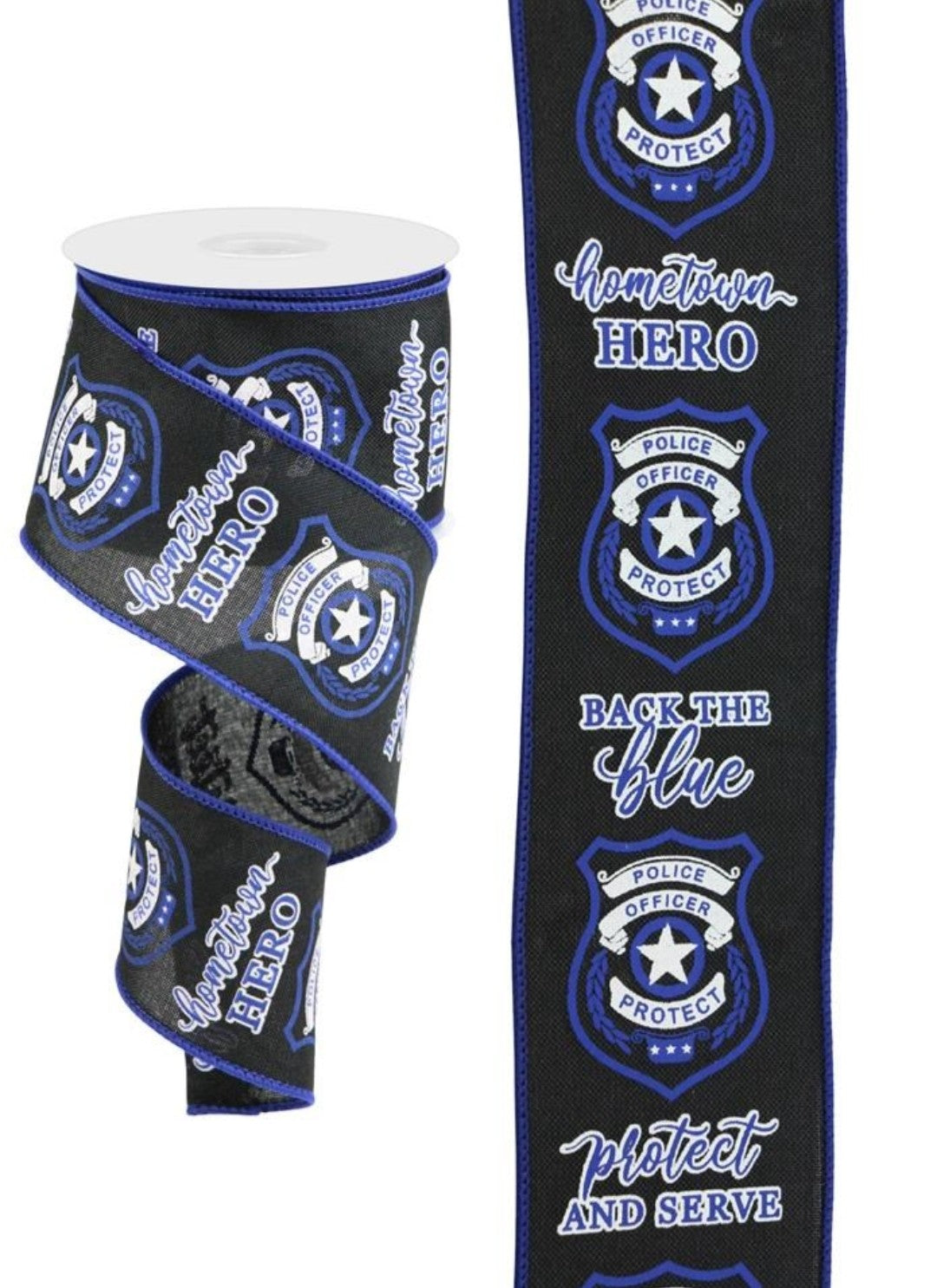 Police Ribbon Chart 10 Yards - 2.5