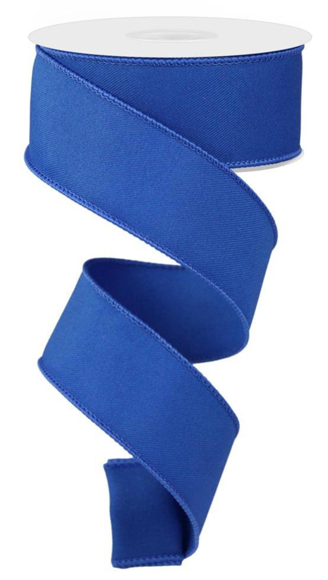 10 Yards - 1.5" Wired Royal Blue Ribbon