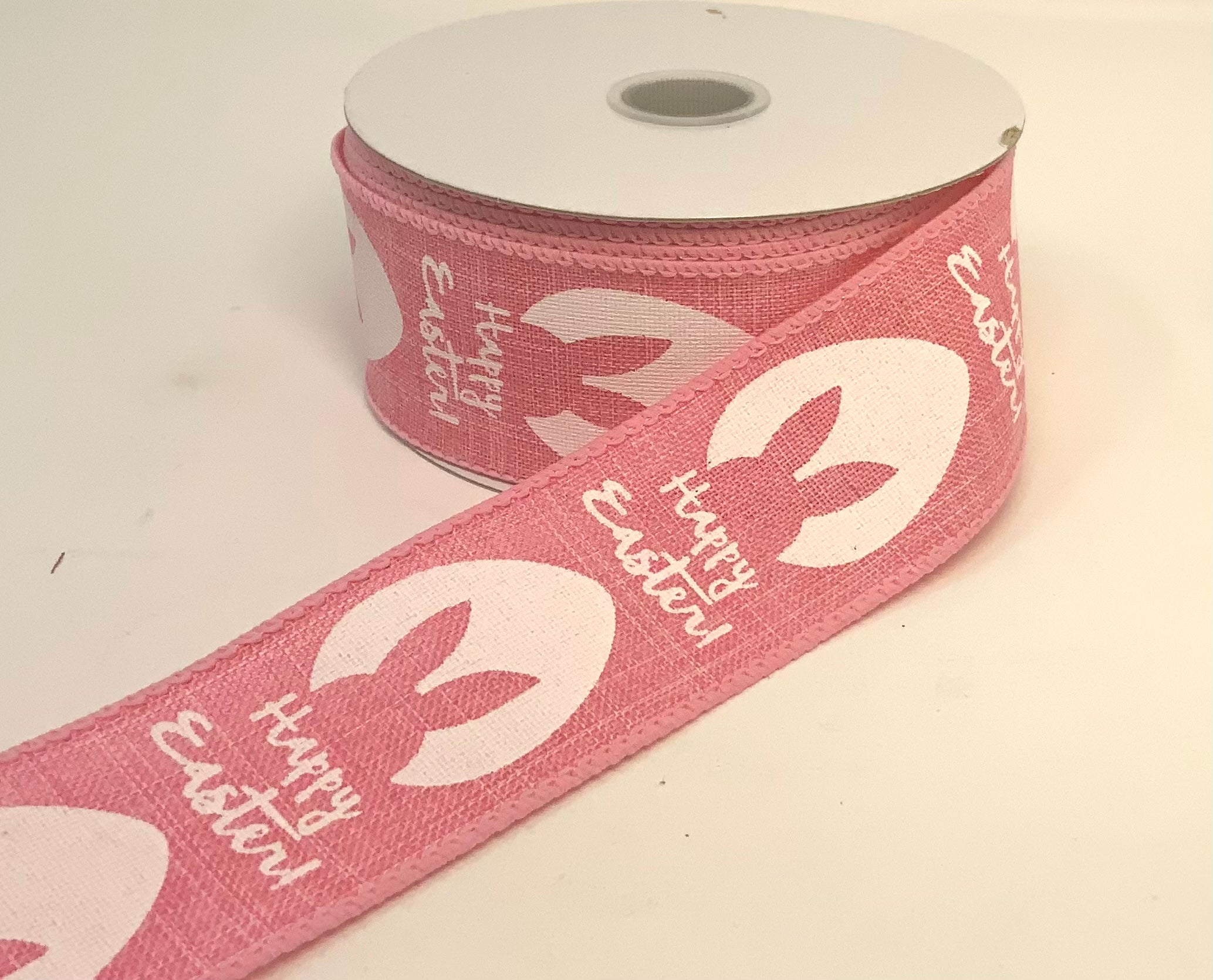 10 Yards - 1.5” Wired Easter Bunny Ribbon – foxwreathsupplies