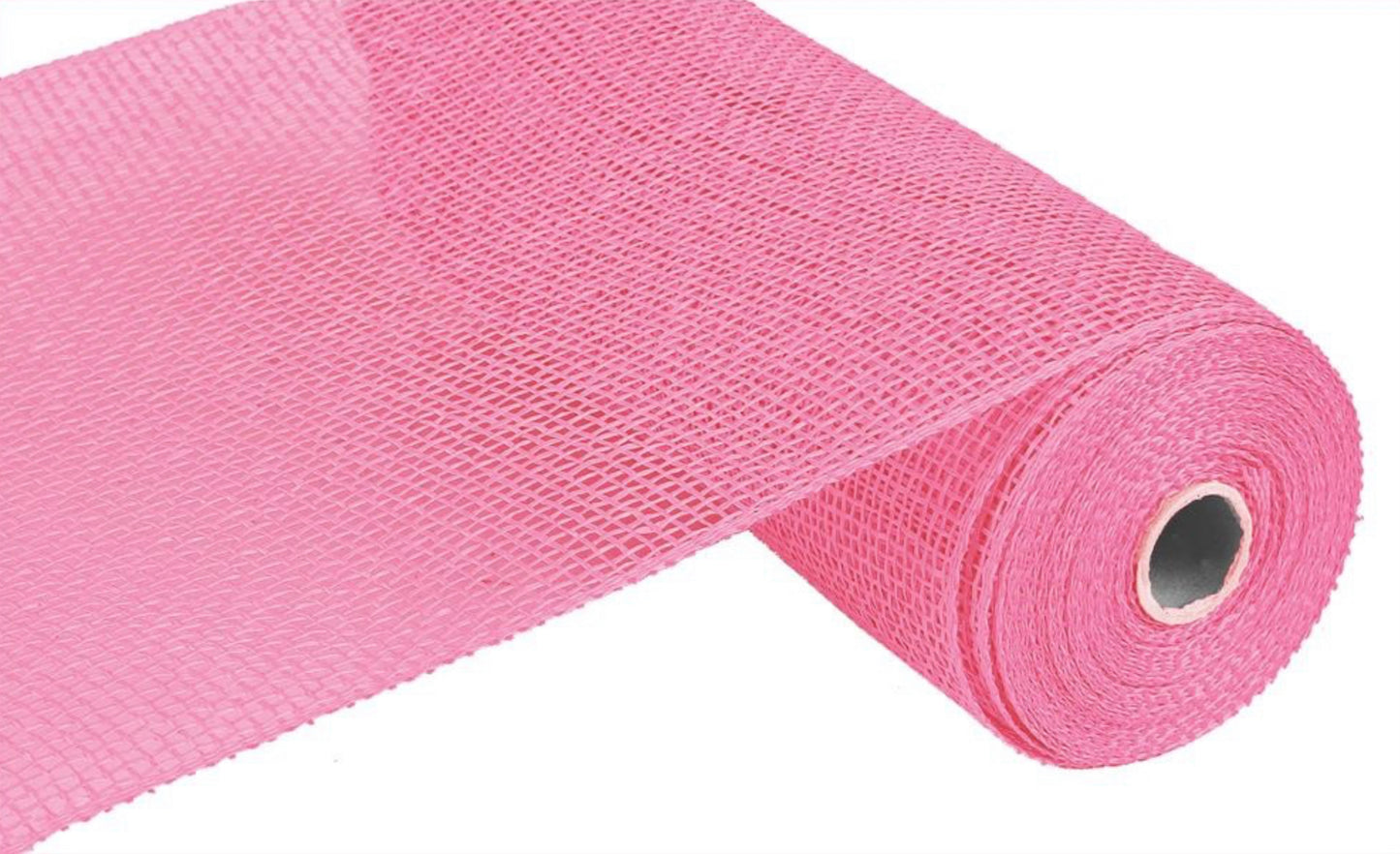 10”x10yd Pink Poly Burlap Mesh